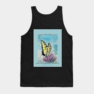 Tiger Butterfly Tank Top